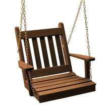 Load image into Gallery viewer, 2' Traditional English Chair Swing Cedar Wood
