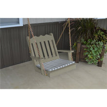 Load image into Gallery viewer, 2′ Pine Royal English Porch Swing-Unfinished, Painted, or Stained