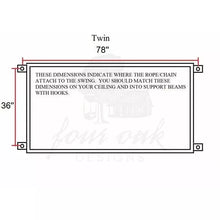 Load image into Gallery viewer, The Avalon Bed Swing
