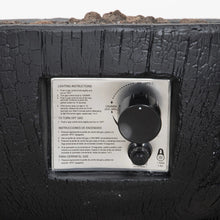 Load image into Gallery viewer, Faux Stone 28'' Ore Black Powder 30,000 BTU Exterior Propane Fire Pit with Cover and Lava Rocks