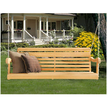 Load image into Gallery viewer, 5 Ft Classic Grandpa Porch Swing Cypress