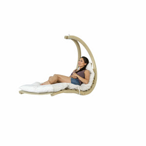 Swing Lounger and Stand Set