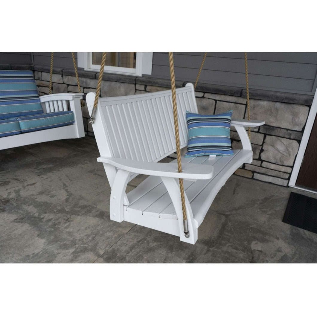 4' Royal Rope Porch Swing Cypress – Float In Air1