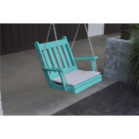 Poly Traditional English Chair Swing Colored