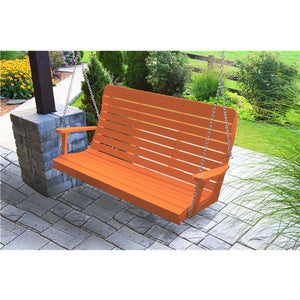 Winston Porch Swing 4 Foot Poly Lumber