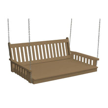 Load image into Gallery viewer, Traditional English Swing Bed 5 Foot Poly Lumber