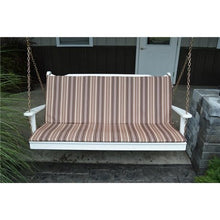 Load image into Gallery viewer, 6 Foot Bench/Porch Swing/Glider Outdoor Cushion - 2 Inches, Seat and Back