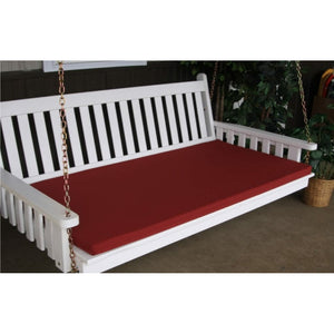 6 Foot Swing Bed Cushion - 2" Thick
