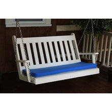 Load image into Gallery viewer, 5 Foot Traditional English Porch Swing Poly Lumber