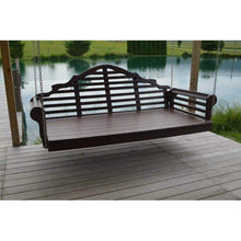 Load image into Gallery viewer, Marlboro Style Swing Bed 75 Inch Twin Size Colored Poly Lumber Porch Swing