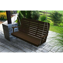 Load image into Gallery viewer, Winston Porch Swing With Chains 5 Foot Poly Lumber Highback