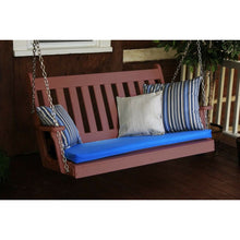 Load image into Gallery viewer, 5 Foot Traditional English Porch Swing Poly Lumber