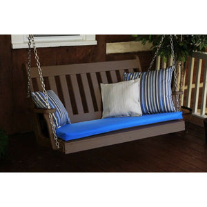 5 Foot Traditional English Porch Swing Poly Lumber