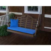 Load image into Gallery viewer, Marlboro Porch Swing 5 Foot Colored Poly Lumber