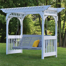 Load image into Gallery viewer, Berlin Gardens Vinyl Swing Arbor