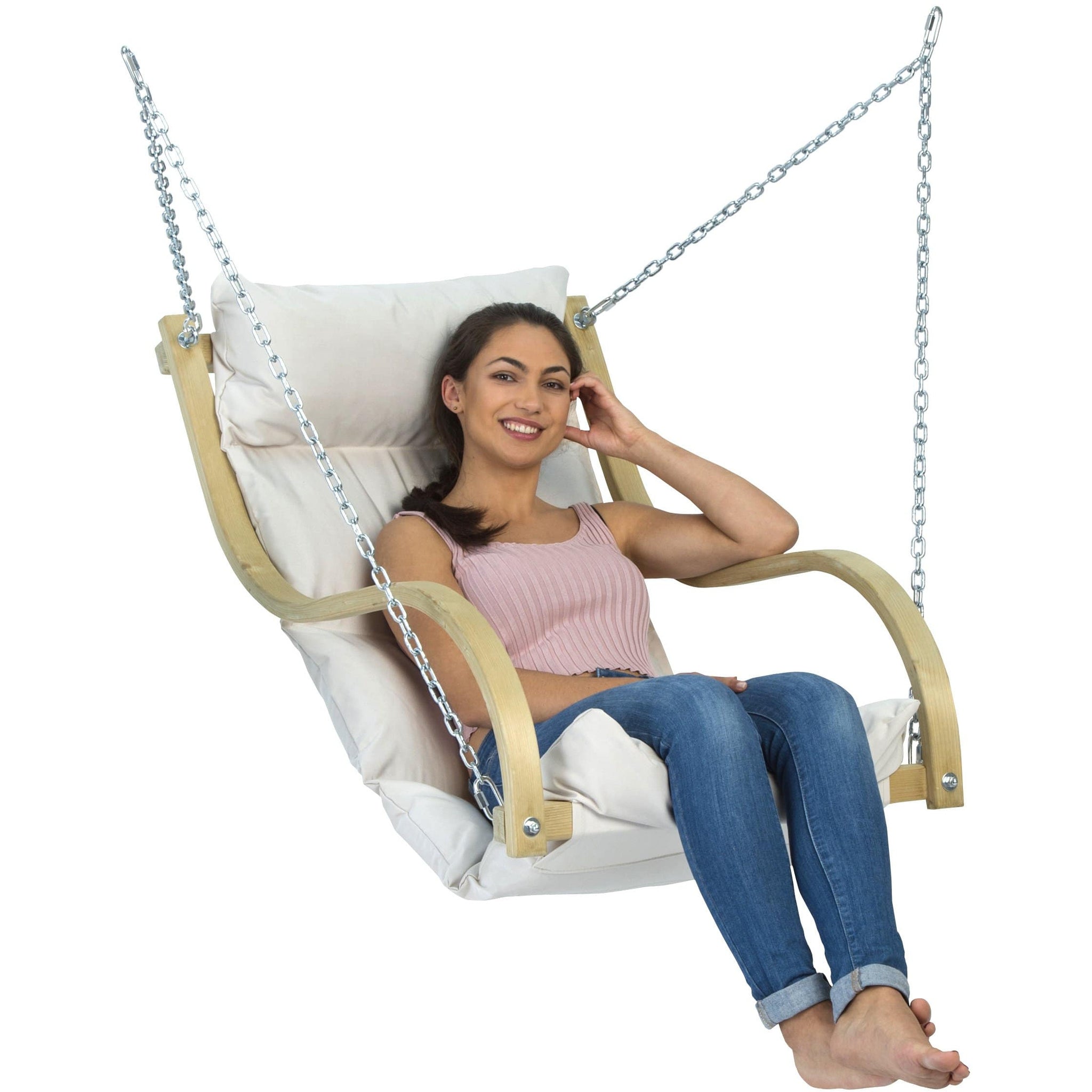 hängematte wave Byer of Maine Globo Wave Chair with Taurus Stand AG52088 Natural