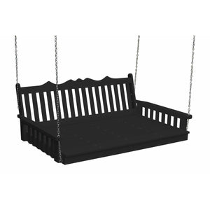 Royal English Swing Bed 6 Foot Poly Lumber