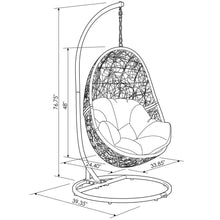 Load image into Gallery viewer, Reef Swing Chair White (Sale)