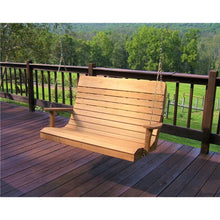 Load image into Gallery viewer, 4&#39; Pressure Treated Pine Highback Porch Swing